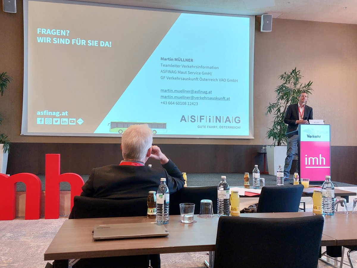 GEnergieAgentur's tweet photo. ÖVAS goes IMH Forum Verkehr 🚏 Martin Müllners (@ASFINAG Maut Service GmbH) klare Botschaft: „Für die Mobilitätswende braucht es neue Perspektiven und eine bessere Nutzung bestehender Infrastruktur.“

🔗https://t.co/81yyncgHQs

#ÖVAS #MobilitätDerZukunft https://t.co/OzRLwV9R00