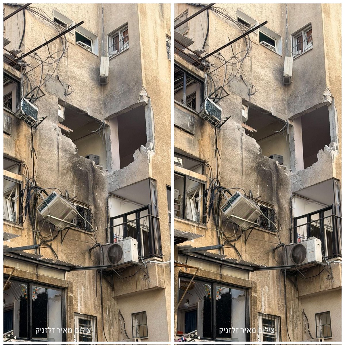 SimiSpolter's tweet photo. תמונת לפני ואחרי מאחת הזירות בבני ברק https://t.co/tUPhhITBGW