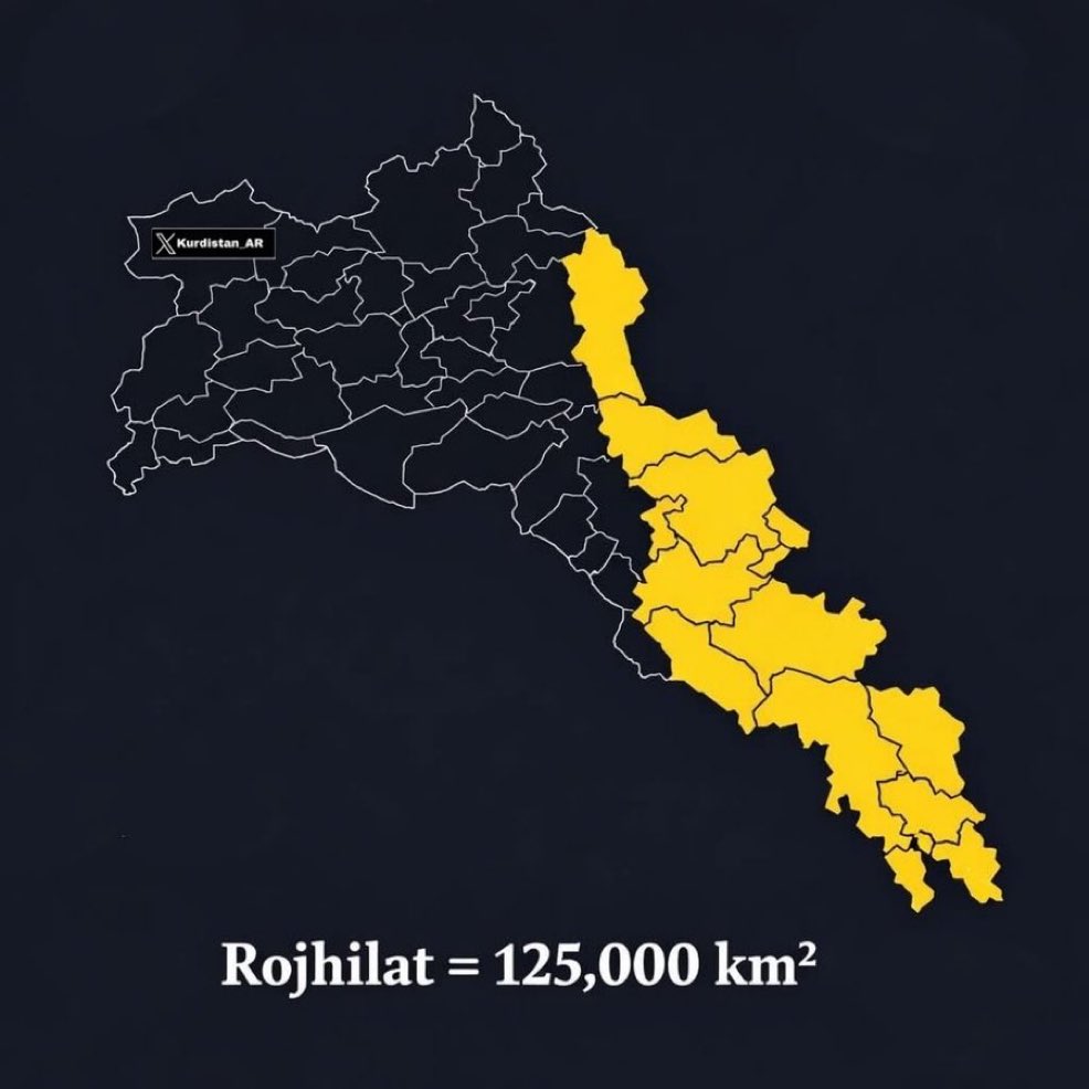 kurdX_'s tweet image. Eastern Kurdistan (Rojhelat)

This region is currently under Iranian occupation, but freedom is coming soon. The mission is extremely challenging and fraught with danger, yet its success will dramatically shift the balance of power in favor of Kurds across all parts of Kurdistan.