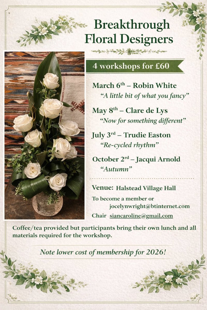 Halstead & District Horticultural Society - Kent tweet media