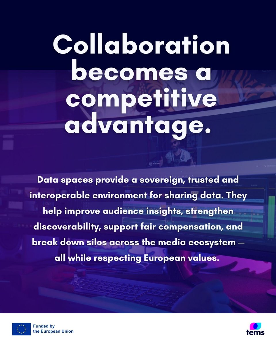 TEMS - Trusted European Media data Space tweet media