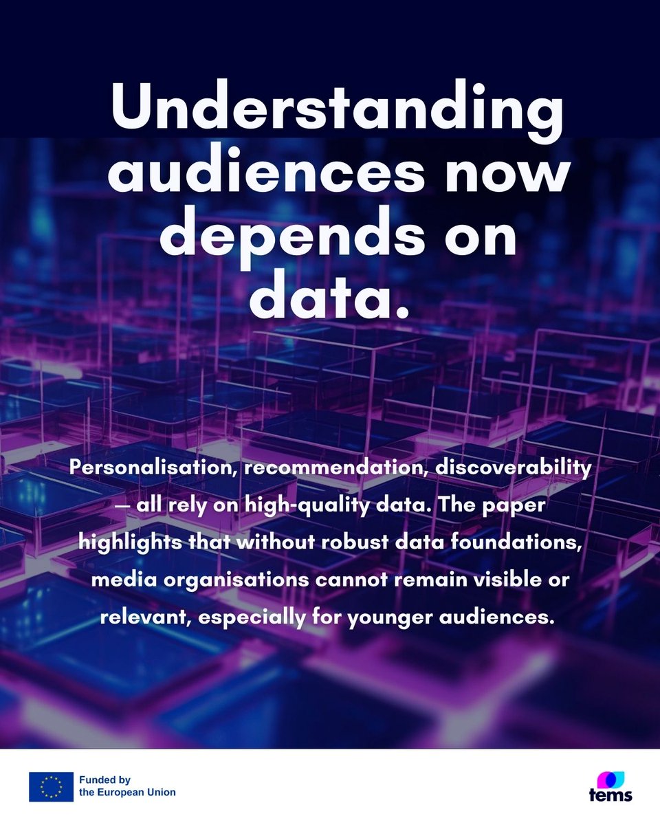 TEMS - Trusted European Media data Space tweet media