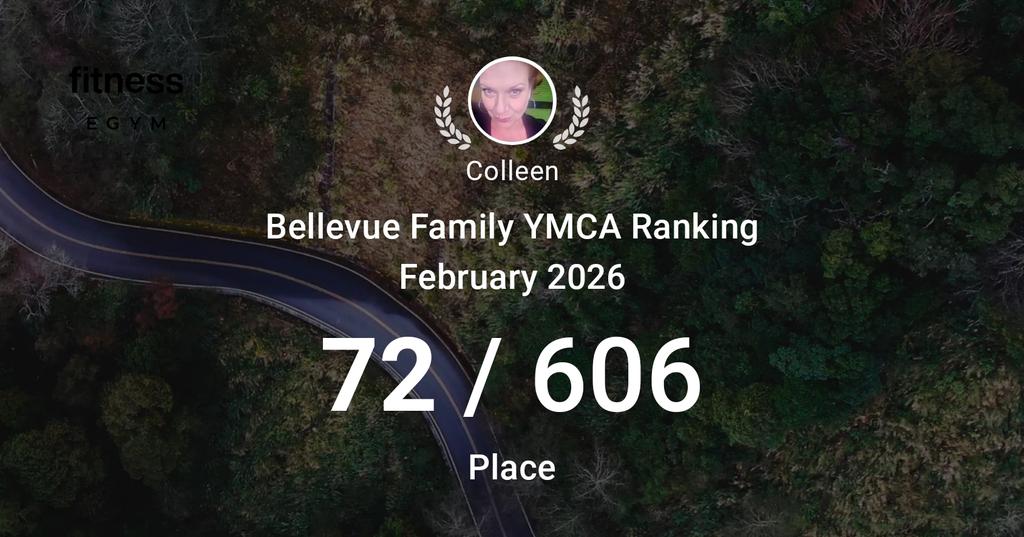 ColleenEckmark's tweet photo. Woo Hoo! My best ranking yet! #BellevueYMCA #EGym https://t.co/1oeKJYc55D