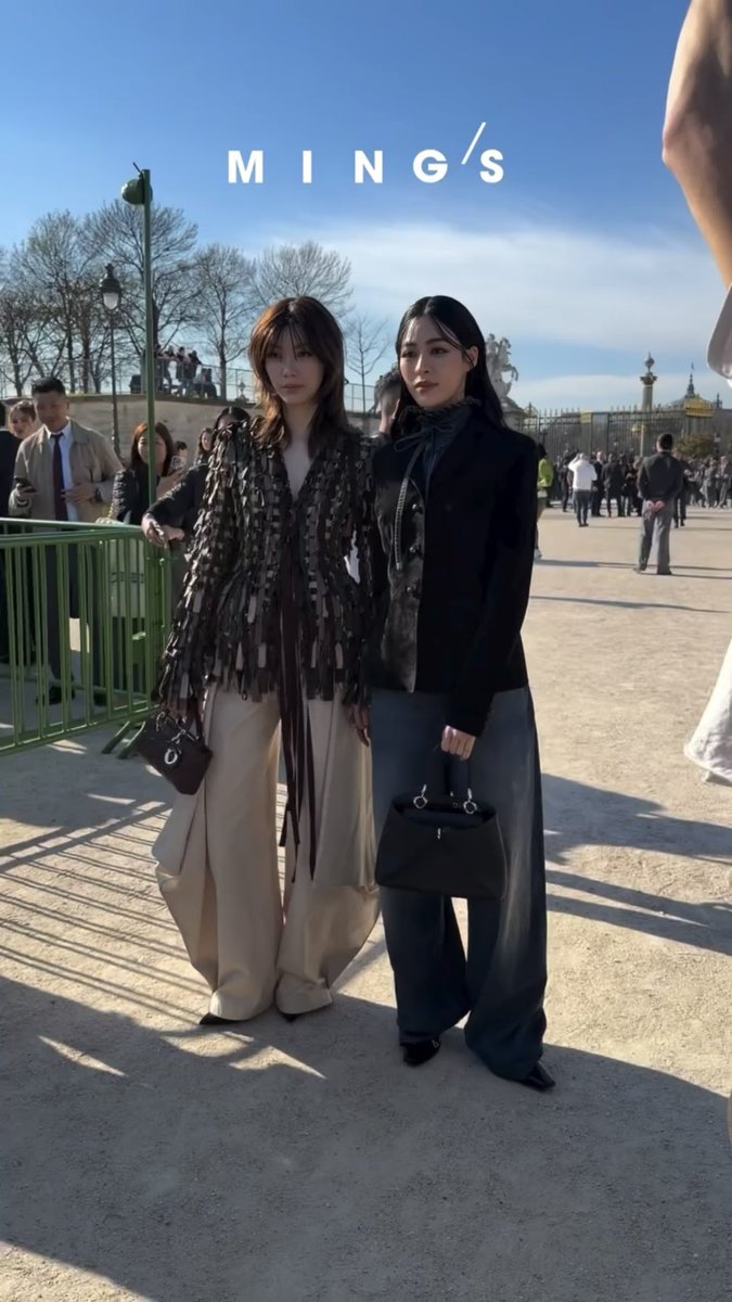 Annbewer's tweet photo. อมกกกกก หลิงออมมาแล้วววววว

LINGORM BA DIOR AT PFW26 #LingOrmDiorAW26 https://t.co/nwAAXuKkND
