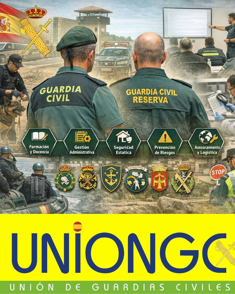 UniónGC-Unión de Guardias Civiles tweet media