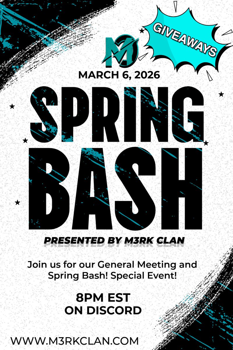 3 Days! Be there for some awesome M3RK News!! We hope to see you there, bring some friends!