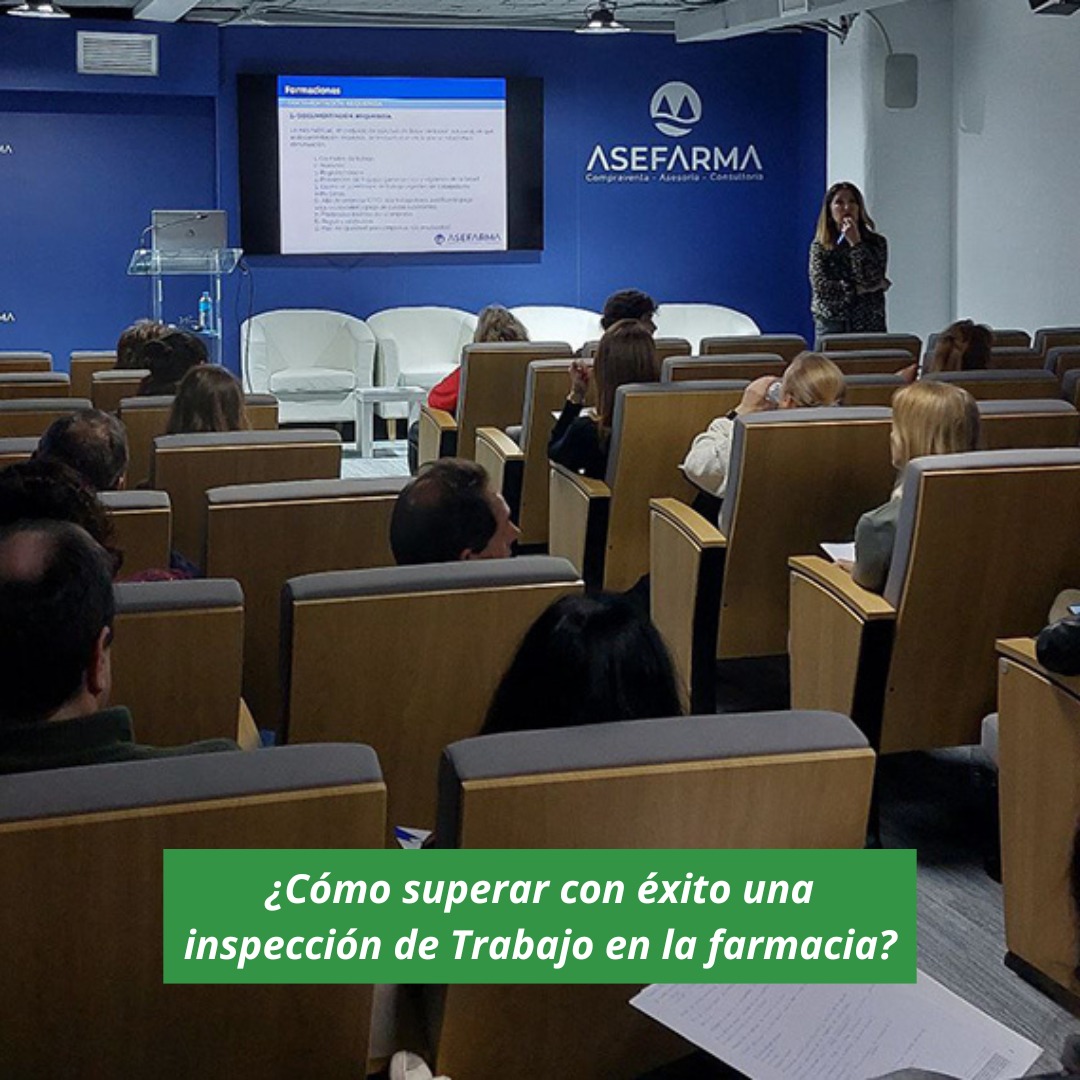 🟢 Formación Asefarma: Cómo afrontar una inspección de Trabajo en la farmacia 🏥💼

Esta sesión forma parte del Ciclo de inspecciones de Asefarma (<a href="/Asefarma/">ASEFARMA</a>) , que finalizará el 12 de marzo con formación sobre inspecciones de Hacienda 💰

🔗 l1nq.com/QLqP2