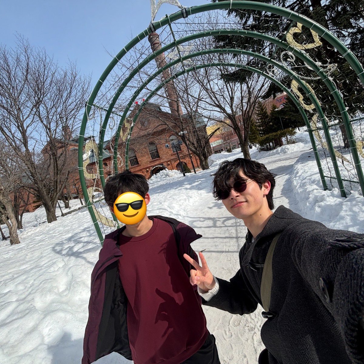 FukuyamaHinata's tweet photo. 初北海道！
高校からの友達と、札幌、旭川を満喫してきました。毎日美味しいご飯を食べ続けることができて幸せや🔥 https://t.co/hHFULgE8e1