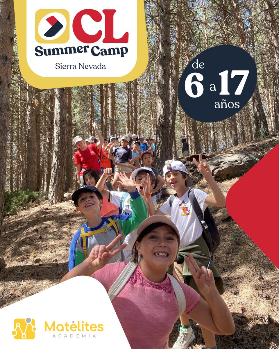 matelites's tweet photo. 🔜 🇬🇧 ⛺Un año más llegan los Campamentos de inglés en Sierra Nevada . Aprovechamos el verano para pasar una o dos semanas de convivencia aprendiendo inglés, haciendo deporte y compartiendo experiencias en un entorno privilegiado como es la sierra. Pregunta por las opciones! https://t.co/xWTi7PDidt