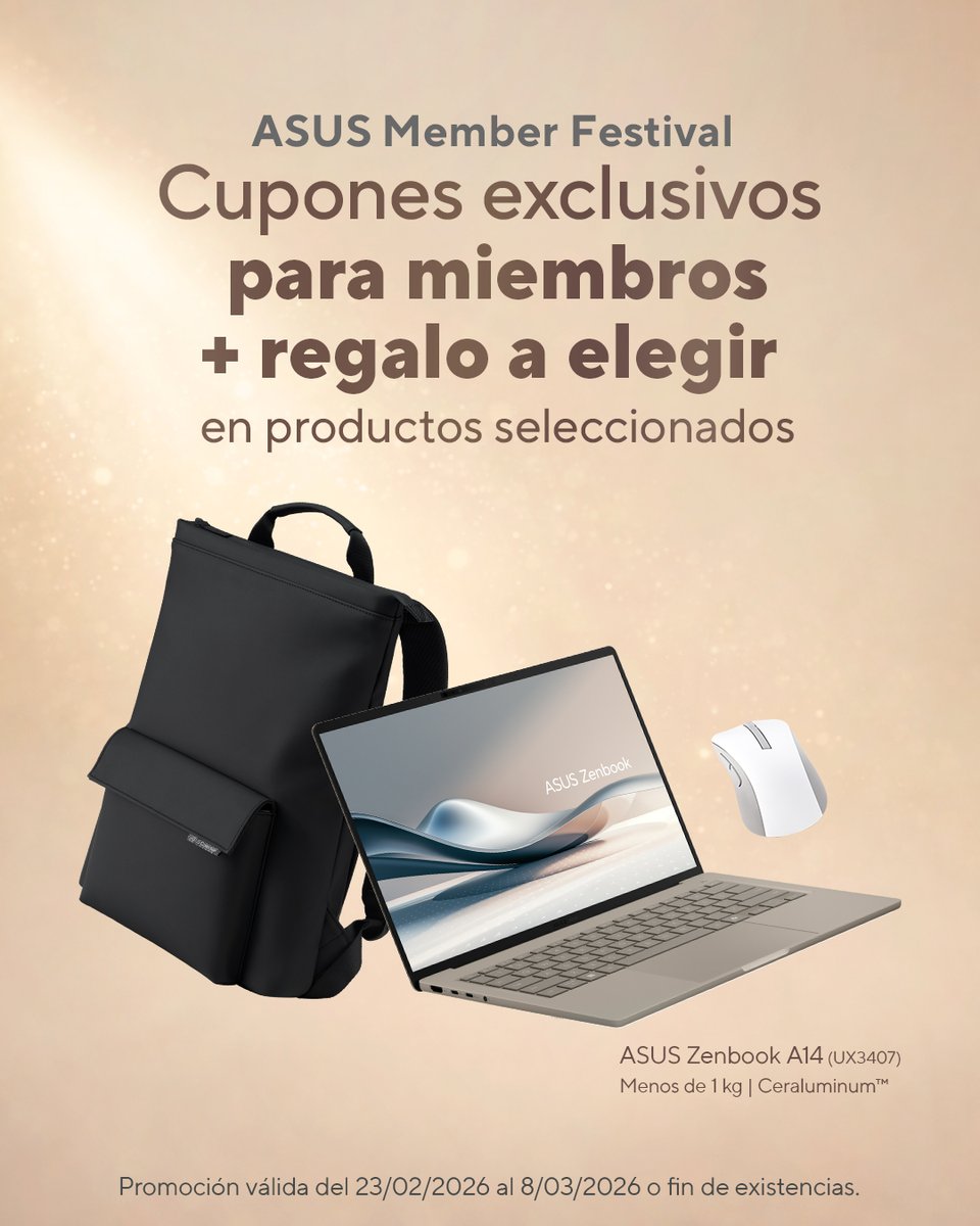 ASUS España tweet media