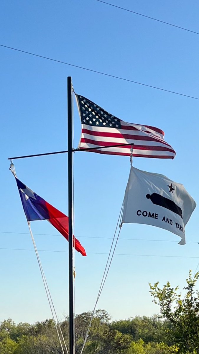 greg_swanger's tweet photo. Today is your last and final chance to stand shoulder to shoulder with some great men of history and say “ this far but no further! We will not bend the knee to tyranny!”
GET OUT AND VOTE FOR DOC PETE
Tell Abbott and his globalist they can “Come and Take It!”
@DocPete4Texas https://t.co/iTpWSoTqRc
