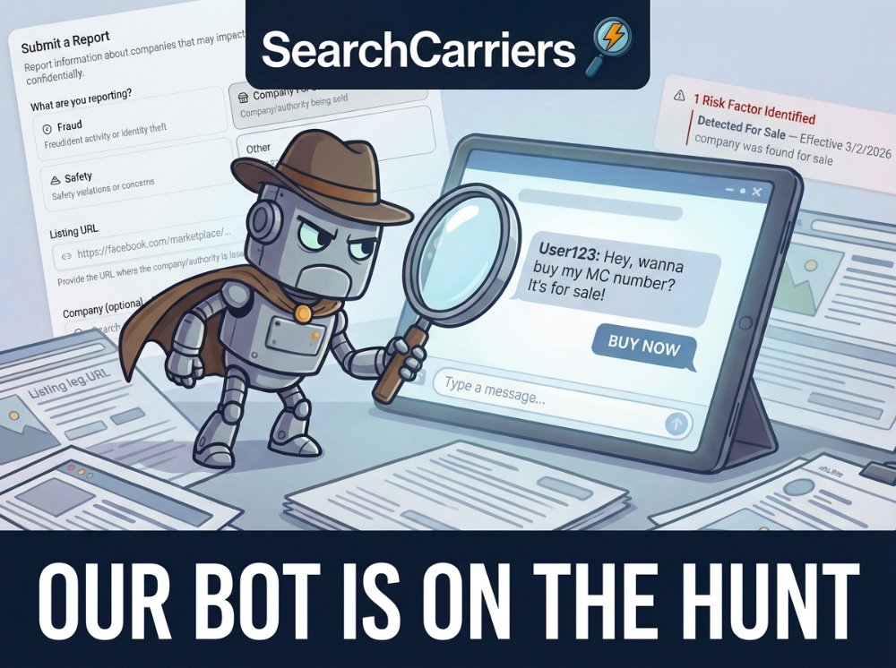 SearchCarriers.com tweet media