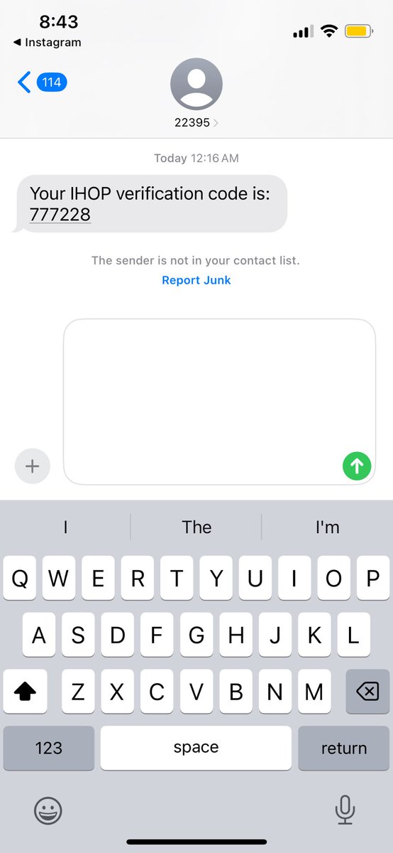 InnocentOJ32's tweet photo. Who tf used my phone number at IHOP last night. https://t.co/0hRFtSQWrB