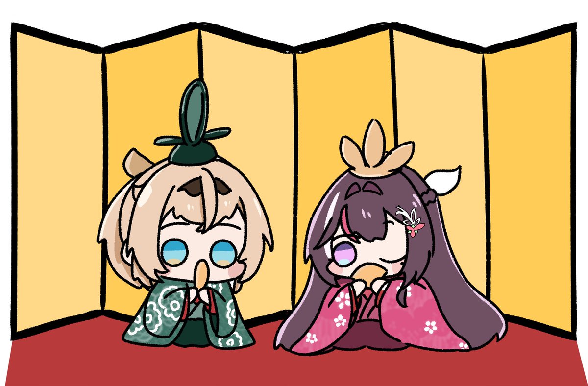 #いろはにも絵を 🎎 #AZKiART