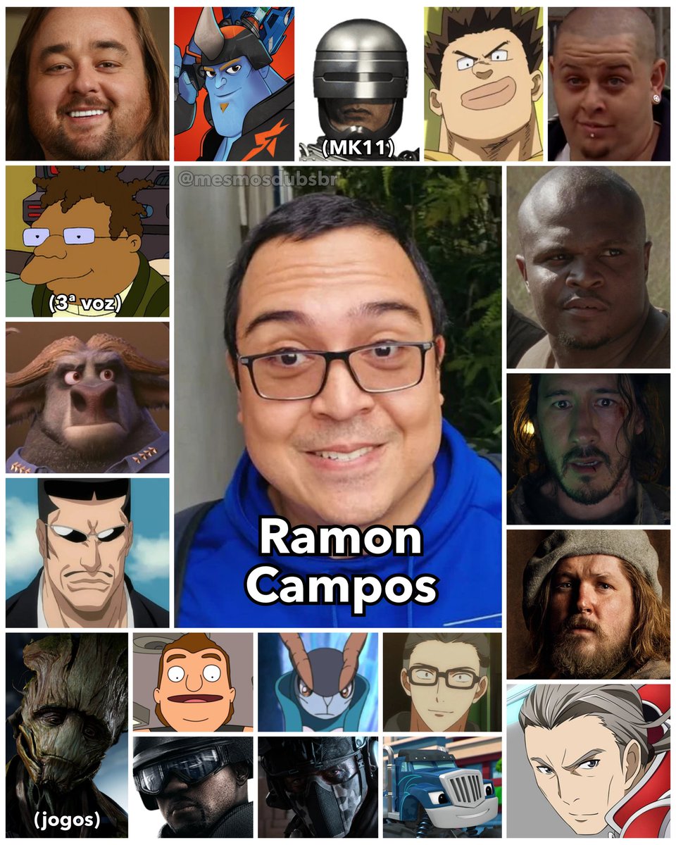Novidades: O dublador Ramon Campos, conhecido pela voz do Chumlee em Trato Feito e Chefe Bogo em Zootopia, dá voz ao Markiplier no trailer dublado de seu filme Iron Lung, aonde ele interpreta o protagonista Simon!