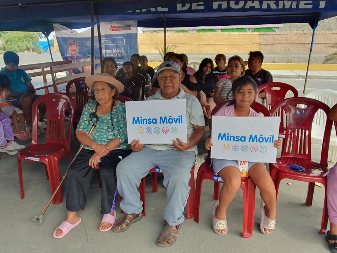 Minsa_Peru's tweet image. El Minsa brinda campaña médica especializada en Huarmey

🇵🇪📍 #Áncash | El Ministerio de Salud, a través de #MinsaMóvil, inició una nueva jornada de atención médica especializada y gratuita en el Hospital de Apoyo de Huarmey, acercando servicios de salud a la población de la