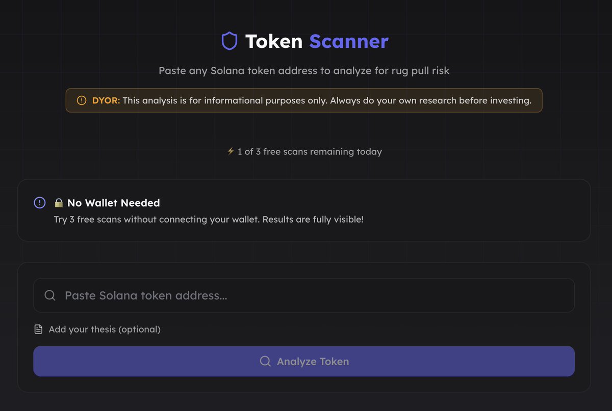 RugJudge AI tweet media