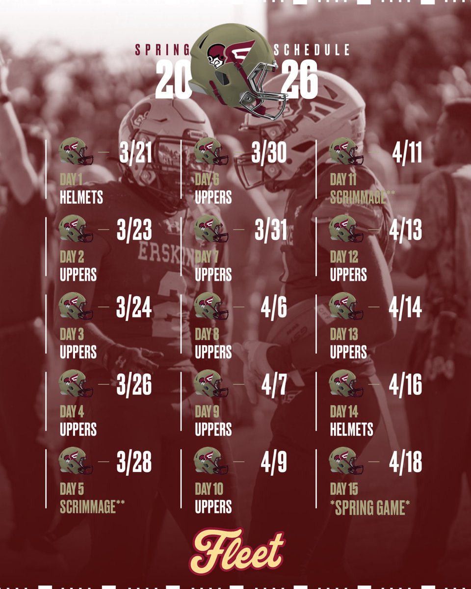 Erskine Football tweet media