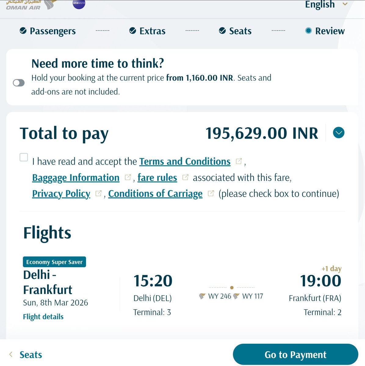 BitcornBro's tweet photo. @ManuelaSchmermi @AuswaertigesAmt Hat 3 Minuten gedauert. Oman Air. Danke, gerne. https://t.co/wks9LFrHIO