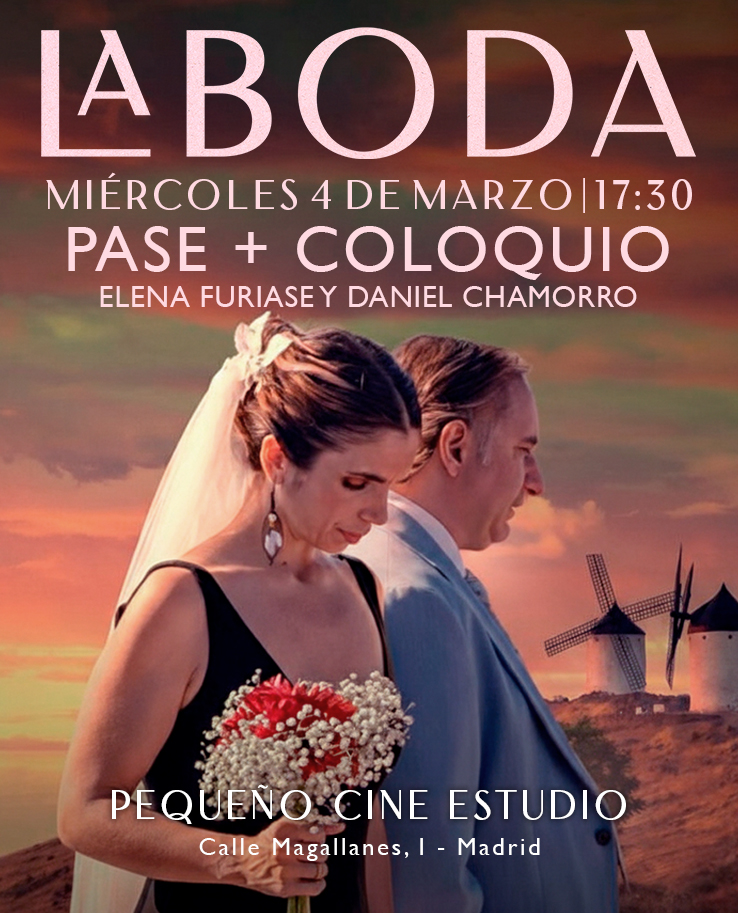conunpack's tweet photo. Mañana no te pierdas el pase especial de #LABODA en Pequeño Cine Estudio✨Proyección + coloquio con los protagonistas Elena Furiase y Daniel Chamorro.
Acompaña a Feliza y Sebastián en un viaje que les cambiará la vida 💍
Entradas: https://t.co/2dsg4YmOJT https://t.co/lQUasevcWV