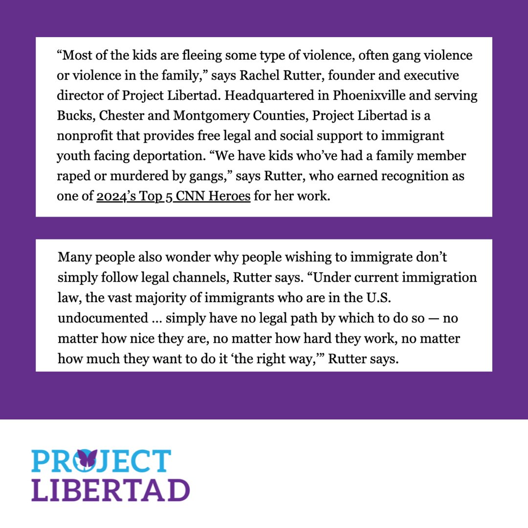 Project Libertad | Powered by immigrant youth 🌎🦋 tweet media