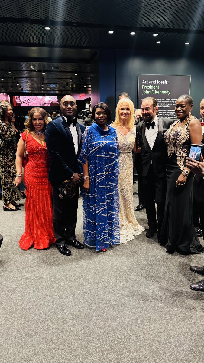 angekwemo's tweet photo. Attended black conservative black history month celebration with @KellyannePolls @vivien_AnyaByV and friends. https://t.co/H0VWFNobgj