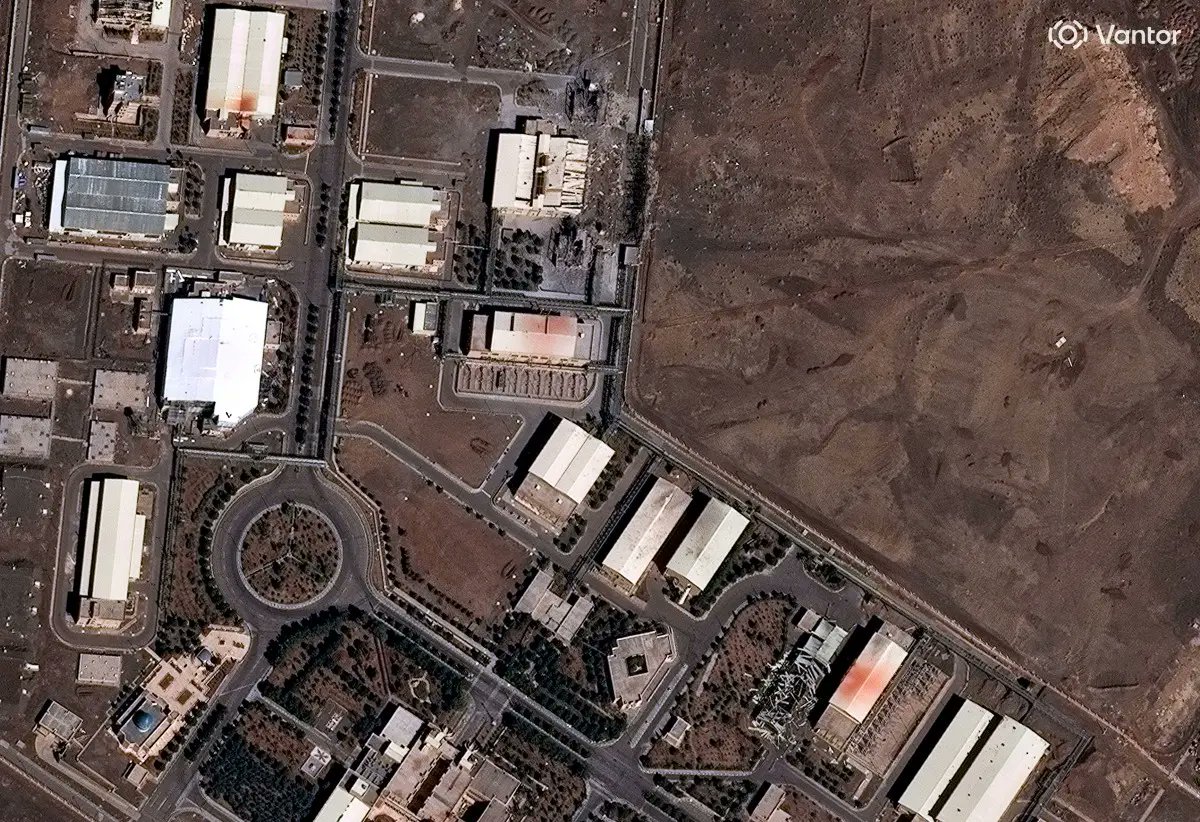 SDW_india's tweet photo. The United Nations’ nuclear watchdog, the International Atomic Energy Agency (IAEA), has said that entrance buildings to the underground Natanz Fuel Enrichment Plant (FEP) in Iran have suffered some damage. This assessment is based on recent satellite imagery showing impacts. https://t.co/xpI6KId3YV