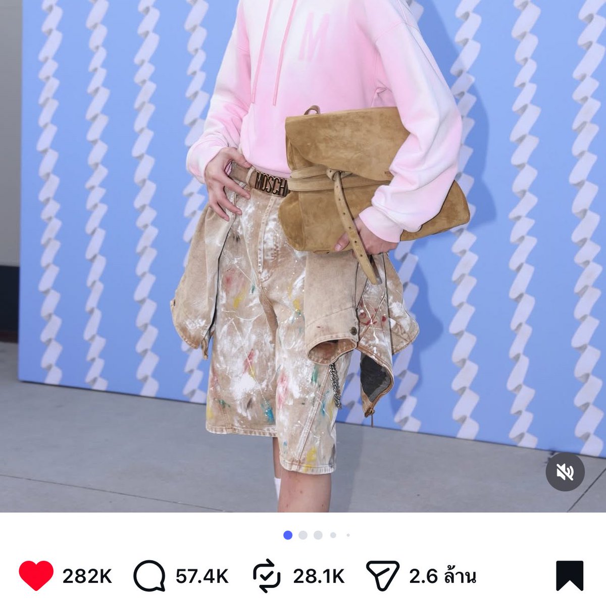 ขอ goal ใหม่โพสต์น้ำปิงค่ะ พี่โอ๋โอ๋คนสวย 

🐰 - ขอ 20K ถ้าไหว ((ต้องไหว)) ขอแสนแตก 1 โพสต์ instagram.com/p/DVOM2nZkTYC/…
🐰 - ขอ 6,000 go to 60K instagram.com/reel/DVRPemnE2…
🐰 - ขอ 3,000 go to 60K instagram.com/p/DVRZgMME7yz/…

พี่คนสวยคนหล่อทุกคนทำได้ ลุย! 

#nampingster