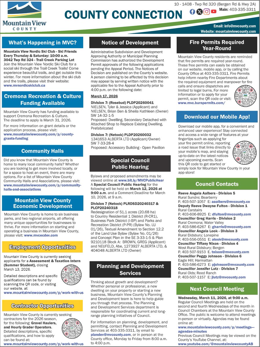 Mountain View County tweet media