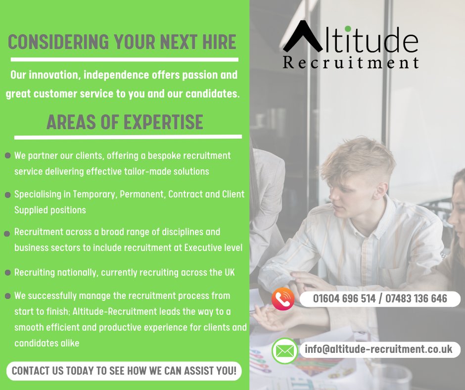 SarahAltitude's tweet photo. ✨ CONSIDERING YOUR NEXT HIRE ✨ 

Here's a few reasons why you should choose us for your recruitment needs 🫵 

#letushelpyou #RecruitmentExperts #welovewhatwedo https://t.co/pxuV4OUd4a