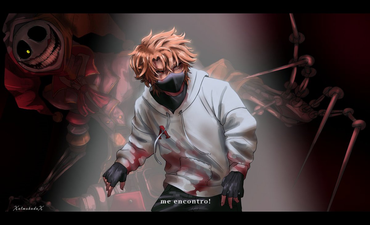 -Ｃｏｎ  ｑｕｅ  ａｑｕí  ｔｅ  ｅｓｃｏｎｄíａｓ....🔴❗️
____________🎋🐛
#aquinofanart #aquinoart #Prototype #PoppyPlaytimeChapter5