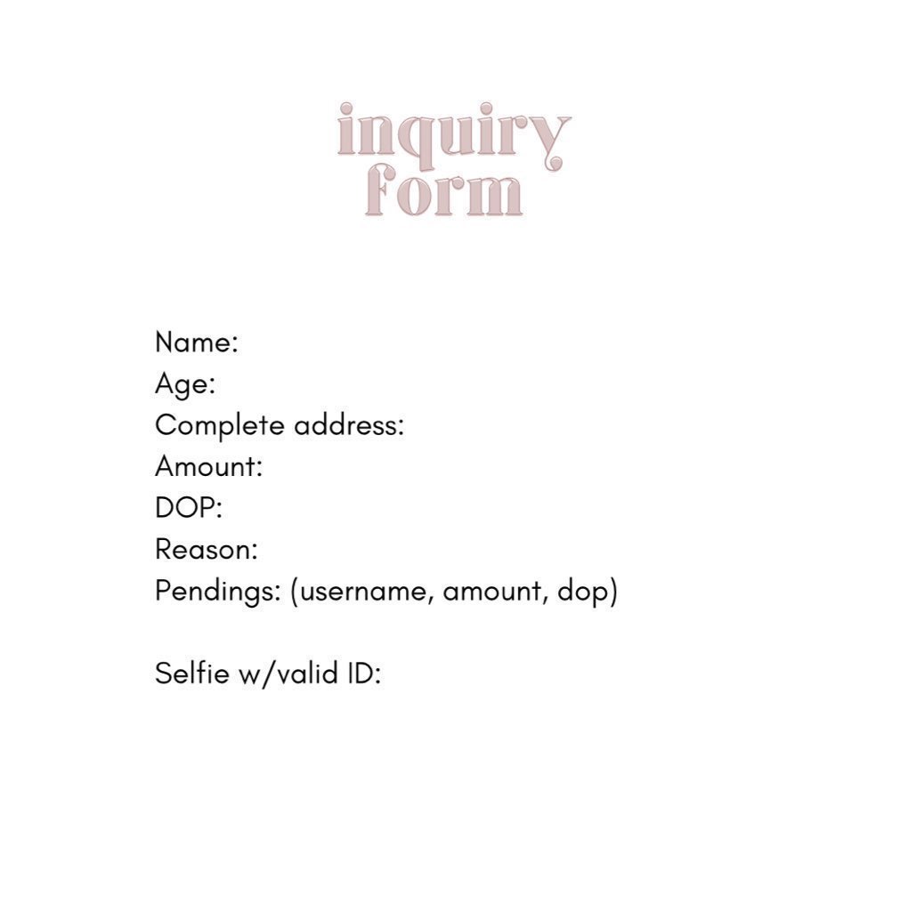 pautang service open ! 𓂃⋆｡ 💗

☁️won’t transact with:
• private/inactive account
• inc form 
• debtors w/ 2 pendings
• debtors w/ 5000 pending

🏷️ pautang service open lending service lf debtor payo service