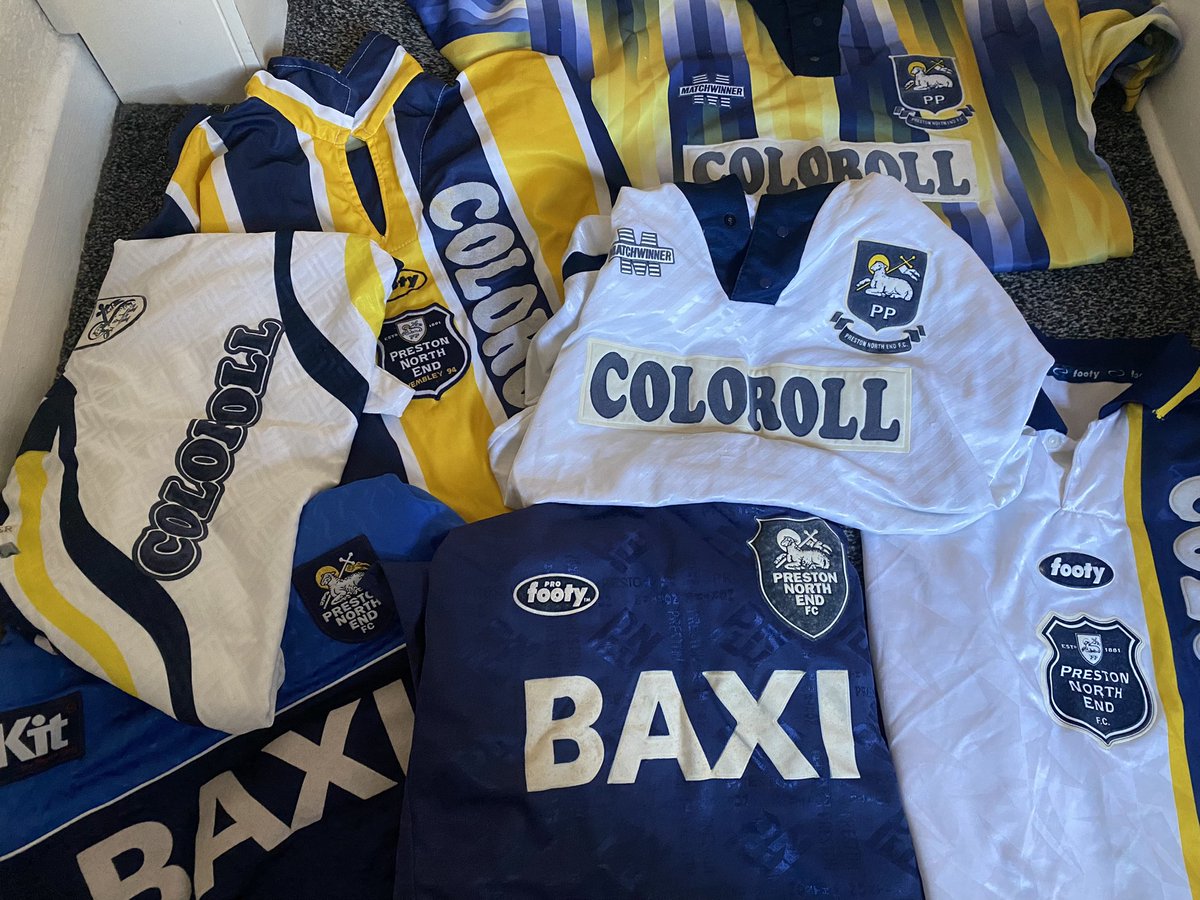 Andy Higginson ⚽️ PNE shirts tweet media