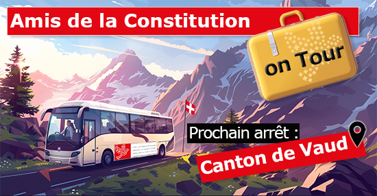 🚍 AdC on Tour – Prochain arrêt : Payerne !

Les Amis de la Constitution ont le plaisir de vous inviter à leur forum à Payerne. Tout le monde est le bienvenu !

Cette rencontre est placée sous le signe de notre gratitude envers tous les membres et soutiens. C’est l’occasion