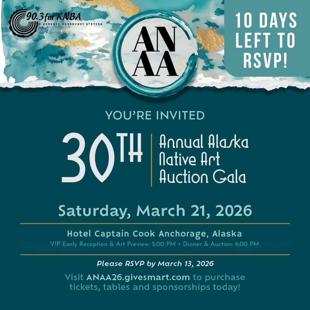 koahnic's tweet photo. Corporate tables are filling for this milestone event. The 30th Annual Alaska Native Art Auction marks three decades of Indigenous artists and voices — and a defining year for Indigenous-led media. https://t.co/qAM5ZZcCxm
