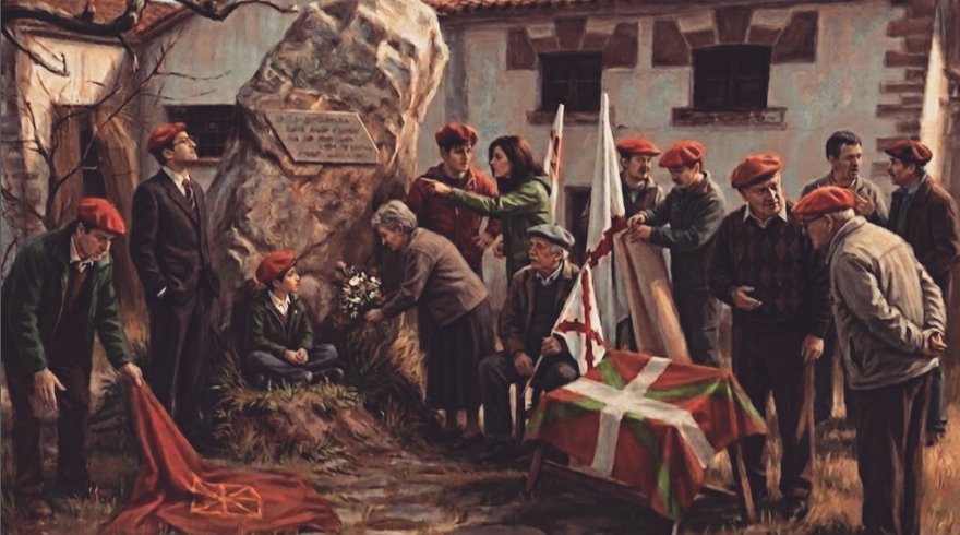1834Konpainia's tweet photo. Euskal Herriko Karlistak Iratxen.
«Vuestra sangre es semilla de libertad»
#carlista #jurramendi #karlismo #karlista
#montejurra https://t.co/u8OJRYWOef