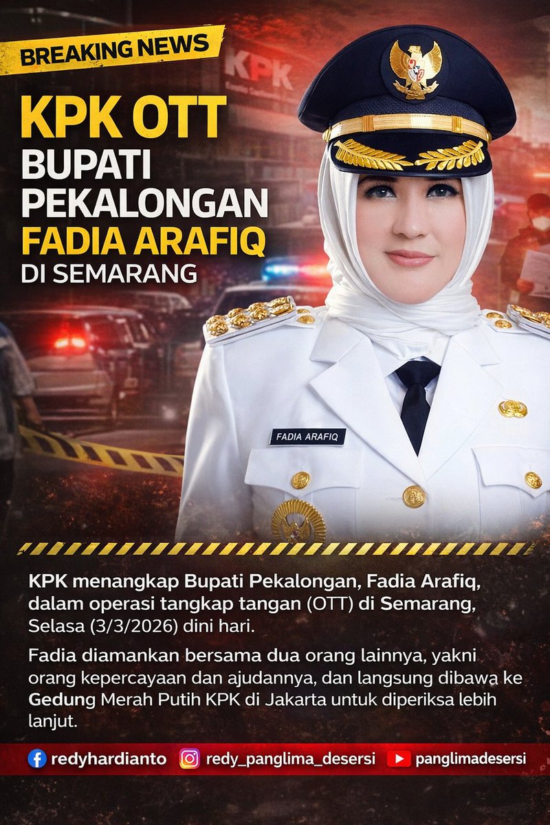 redyhard's tweet photo. #kpk #pekalongan https://t.co/Ac3V5J2izq