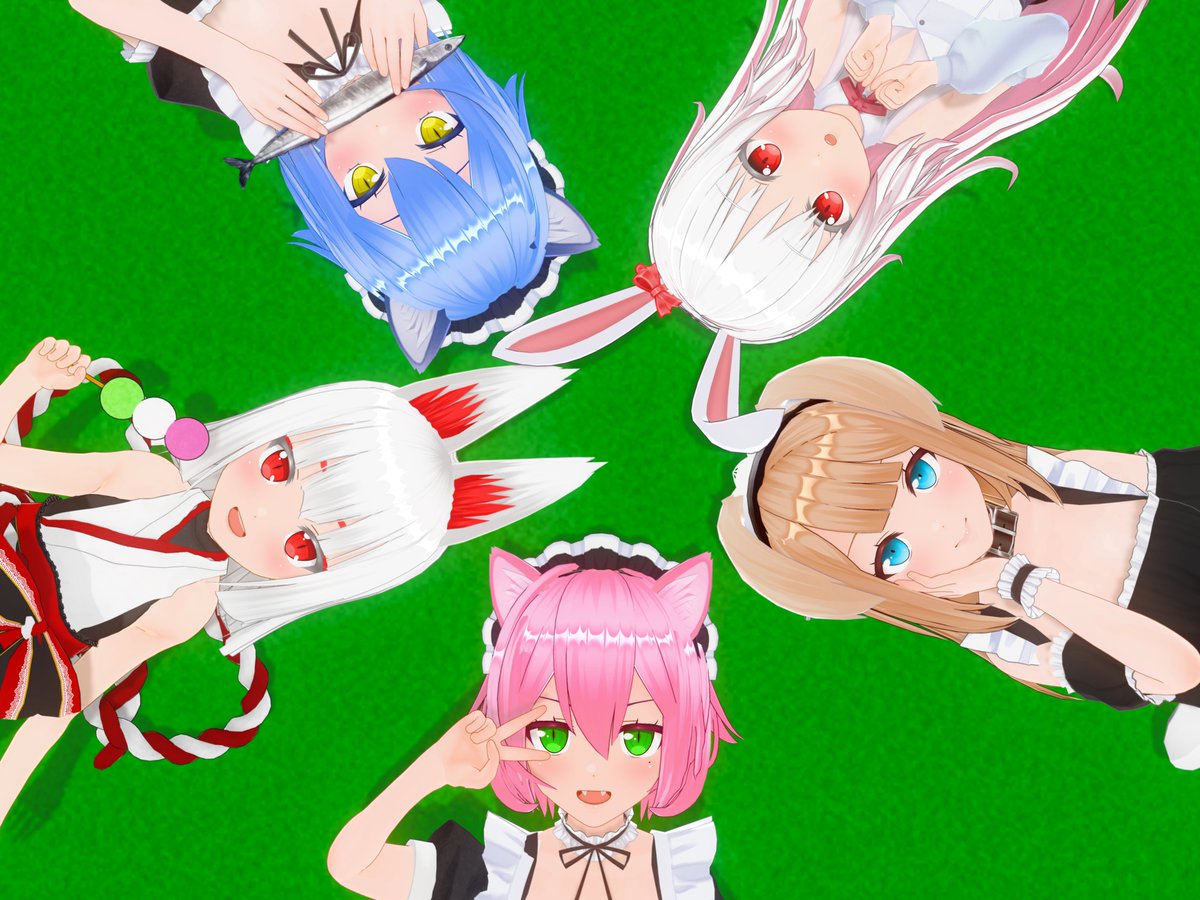 今日はひな祭り？…否！！
ケモ耳の日だあああああッ！！！
#COM3D2