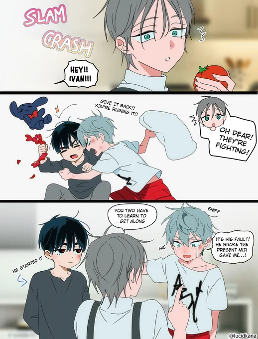 playtime for childhood friends jockemo~ #ivantill 