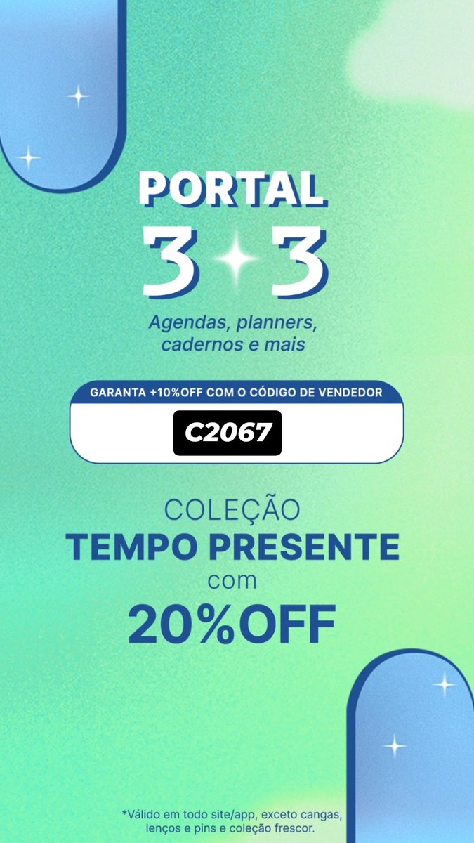 ✨ Organização não é detalhe… é estratégia de quem quer performar alto.
Se você quer tirar seus planos do campo da ideia e colocar no modo execução, as agendas e planners da Cícero são o seu novo dashboard de produtividade.
📒 Design inteligente
🚀 Foco em performance.