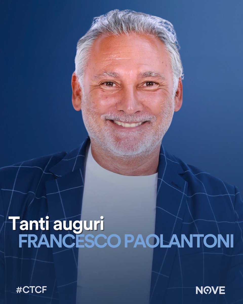 chetempochefa's tweet photo. Oggi facciamo tanti auguri di buon compleanno al Maestro Francesco Paolantoni, che festeggia 70 anni (per gli amici 77) 🎂🎊 #CTCF https://t.co/6IjEH2TfID