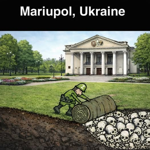 veraizmaylova41's tweet photo. Типично для русского мира. Уничтожить город, начать "восстанавливать" для себя и продавать квартиры желающим переехать к тёплому морю россиянам. Не похоронив нормально погибших, просто зас��пав и забетонировав. https://t.co/uhbix6O8YC