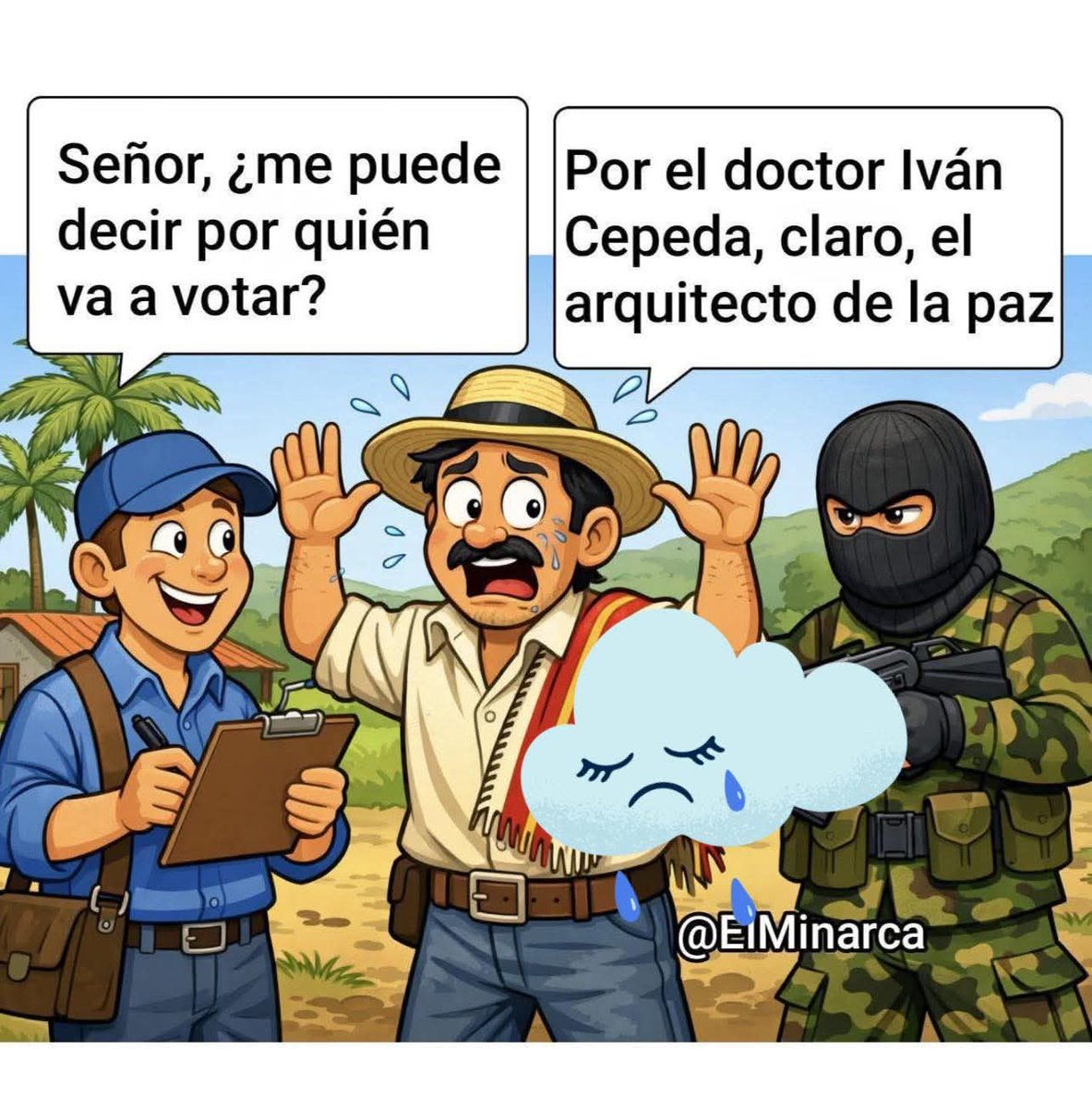 Tengo amigos con familiares en Tibú, afirma que  si es verdad que están obligados a votar por Cepeda.
#Elecciones2026 #8Marzo
#Colombia.