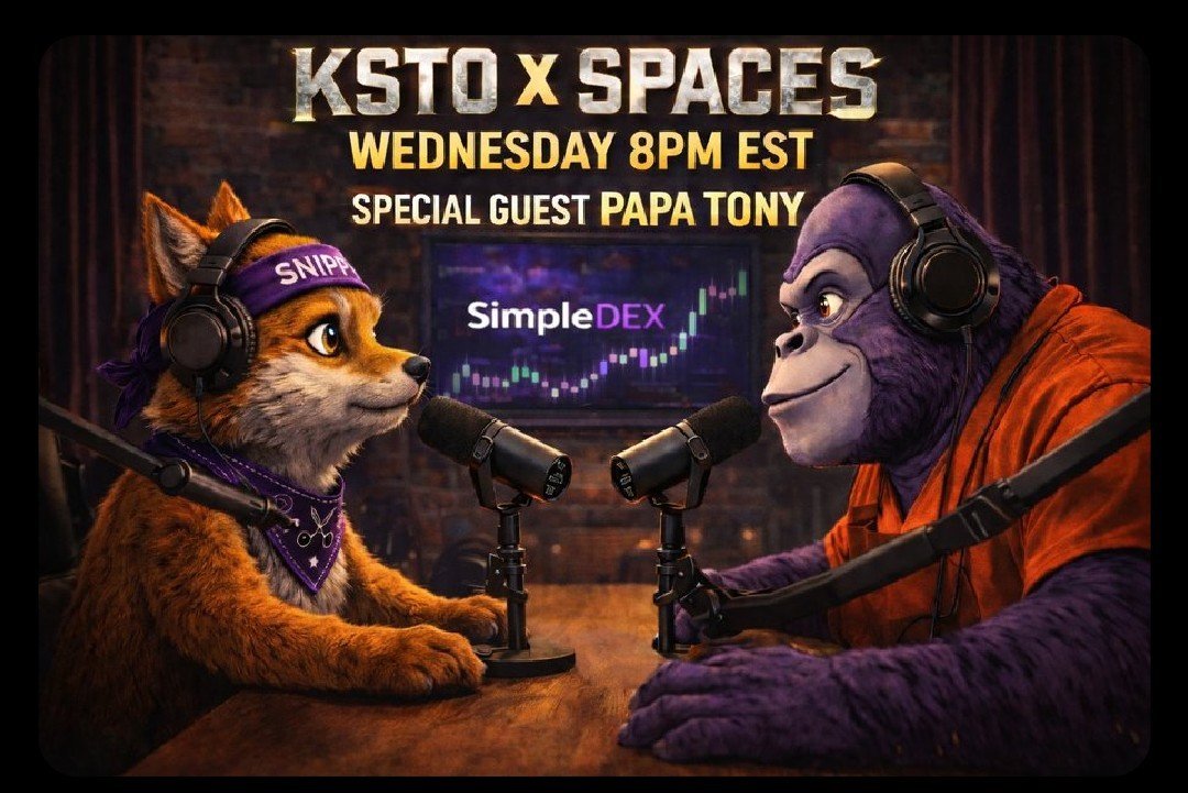 Keep_Snipping's tweet photo. Bookmark this.

Wednesday night will be the biggest $KSTO Space yet.

PAPA TONY stepping in.

SimpleDEX on the screen.

Community locked in.

This is how movements grow.

This is how narratives flip.

This is how awareness spreads beyond the core.

Numbers will spike.

Engagement will explode.

And everyone will be asking what $KSTO is.

Be there when it happens. 🚀
@GettrFatterTony 
@echodatruth 
Where the community grows and records break!
#KSTO #papatony #echodatruth #Snippy #simpledex