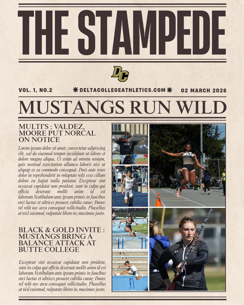 Delta College T&F-XC tweet media