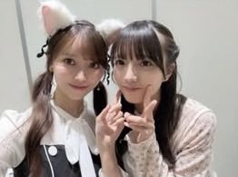 hinamaru131's tweet photo. ミンゴ先輩、あかりとの2ショットありがとう
#minstagram
#黒見明香 #海邉朱莉 https://t.co/zBEBu984pN
