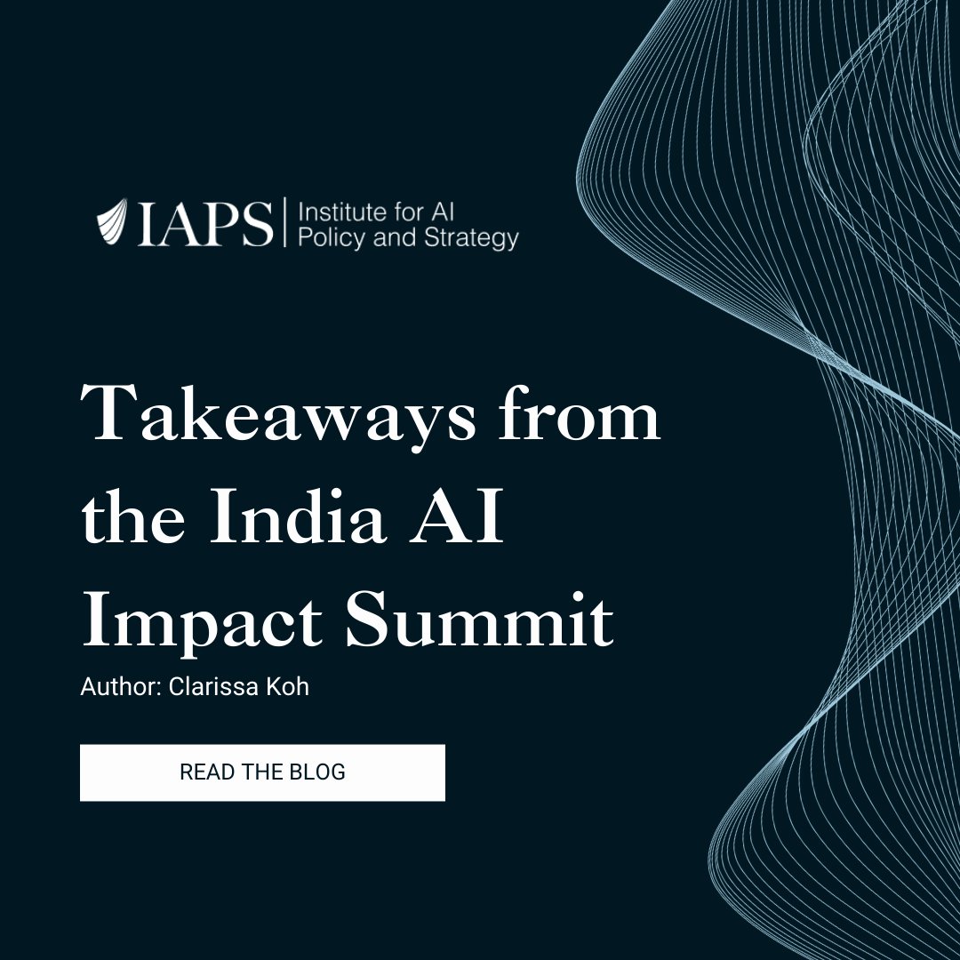 Institute for AI Policy and Strategy (IAPS) tweet media