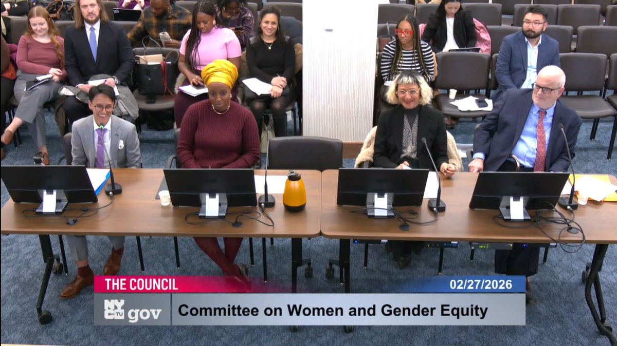 NYC Commission on Gender Equity tweet media