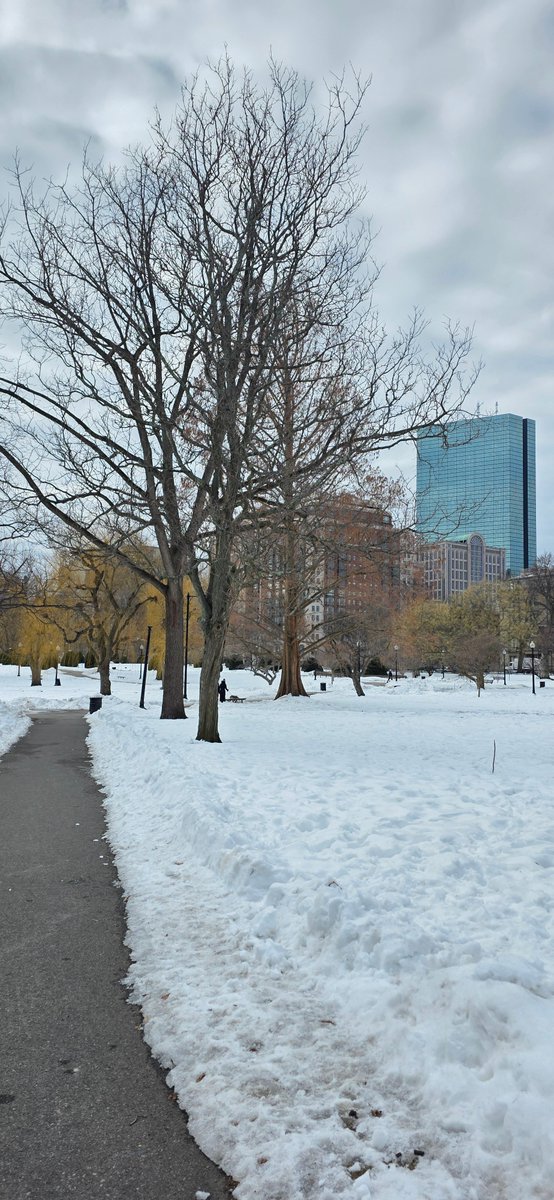 March in Boston.