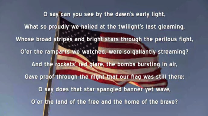 Happy National Anthem Day,  it is celebrated annually on March 3 to commemorate the day in 1931 when President Herbert Hoover signed the law making "The Star-Spangled Banner" the official national anthem of the United States. The song was written by Francis Scott Key on September